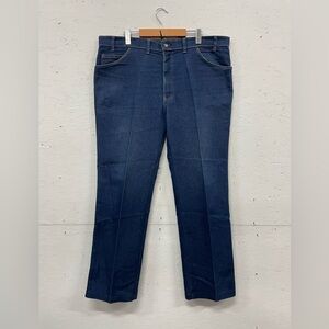 Vintage Thunder Creek Western Pressed Denim Jeans, Size 40X30